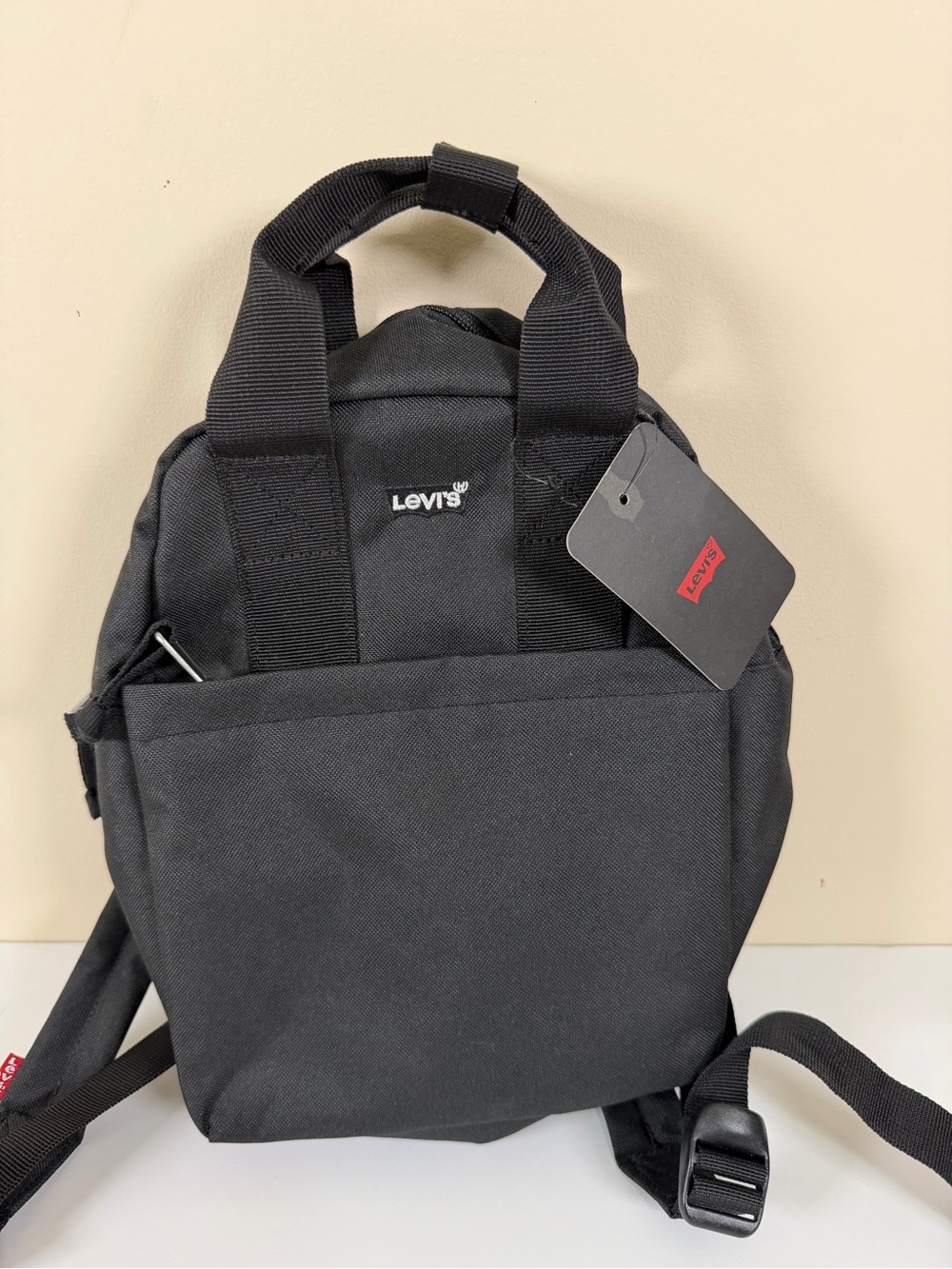 Levi's Black Compact Everyday Backpack